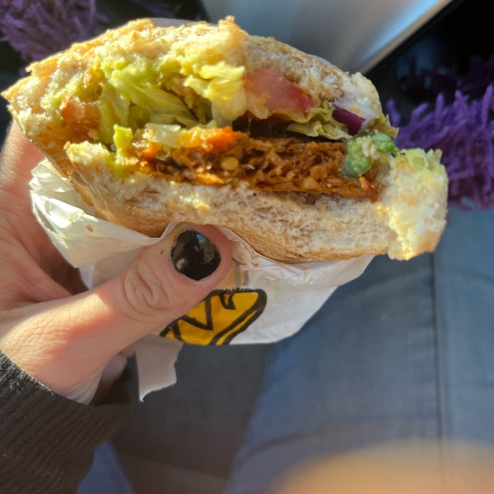 photo of Which Wich Superior Sandwiches Black bean patty shared by @vegancheese on  26 Feb 2022 - review