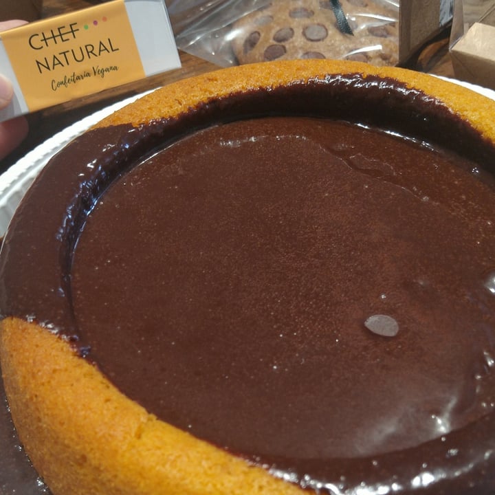 photo of Chef Natural Delivery Vegano Bolo de cenoura vulcao shared by @marcelarmb on  06 Jul 2021 - review