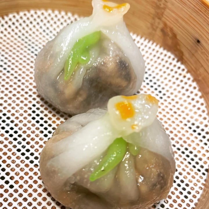photo of Lotus Café 蓮心食坊 Truffle Mixed Mushroom Dumplings shared by @greenbovine on  12 May 2022 - review