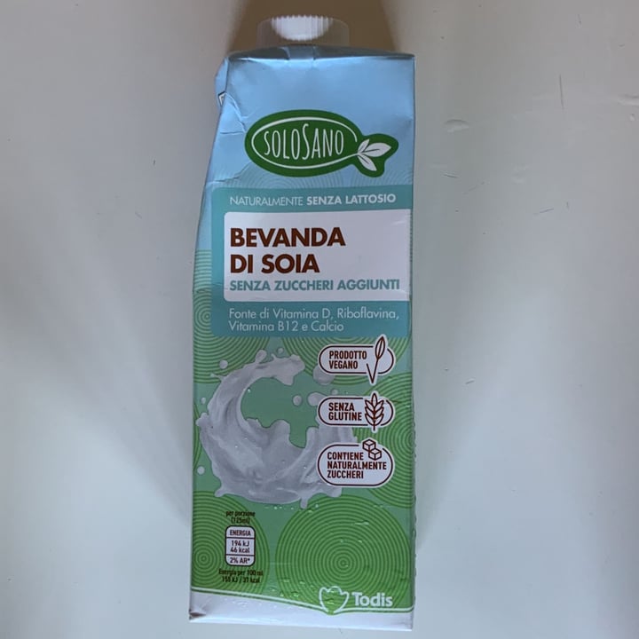 review photo of SoloSano Bevanda di soia senza zuccheri aggiunti shared by @astrolala on 16 Jul 2022 - review