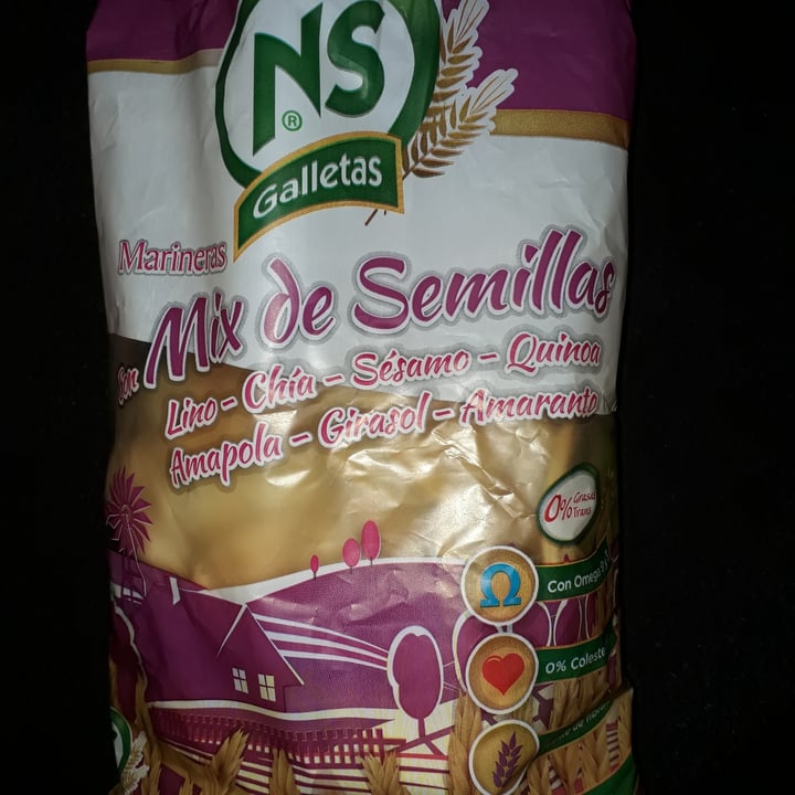 review photo of NS Galletas Galletas Marineras Mix de Semillas shared by @brendaandrada2 on 18 Oct 2021 - review