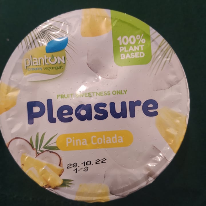 photo of Planton Pleasure (Piña Colada) shared by @biancafurii on  04 Oct 2022 - review