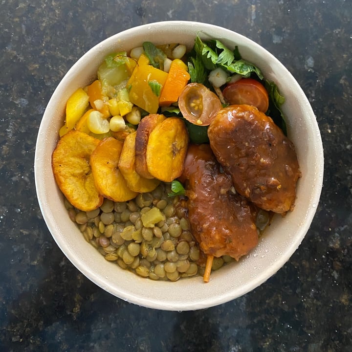 review photo of Nuve nutrición verde Costillas de seitan y lentejas shared by @sandramsr on 29 Jun 2021 - review