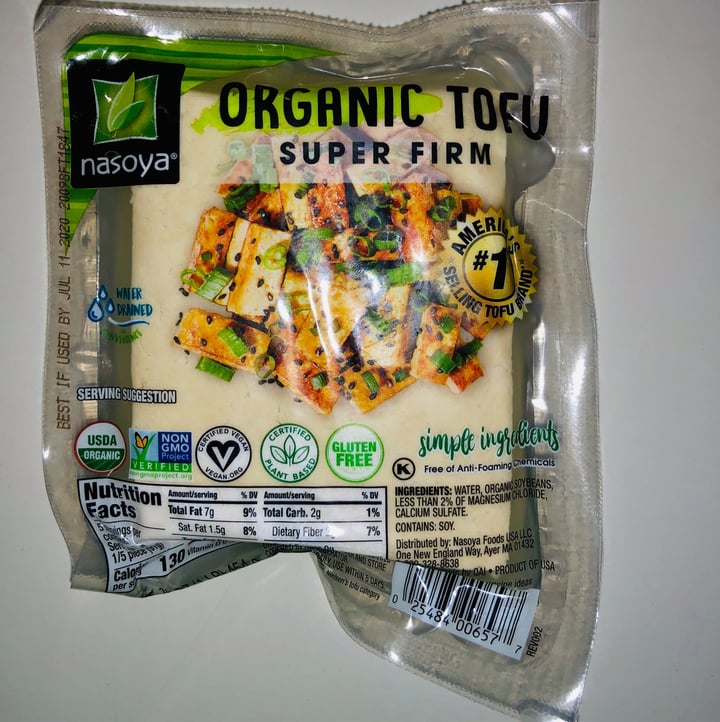 photo of Nasoya Super Firm Tofu shared by @punkintatertot on  26 Apr 2020 - review