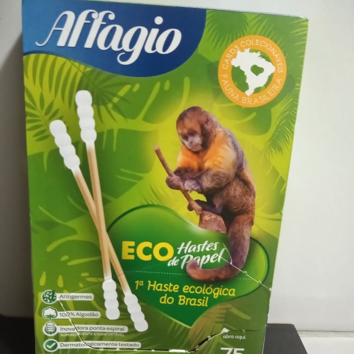 photo of Affagio Eco cotonete shared by @annamunhoz on  27 Jul 2021 - review