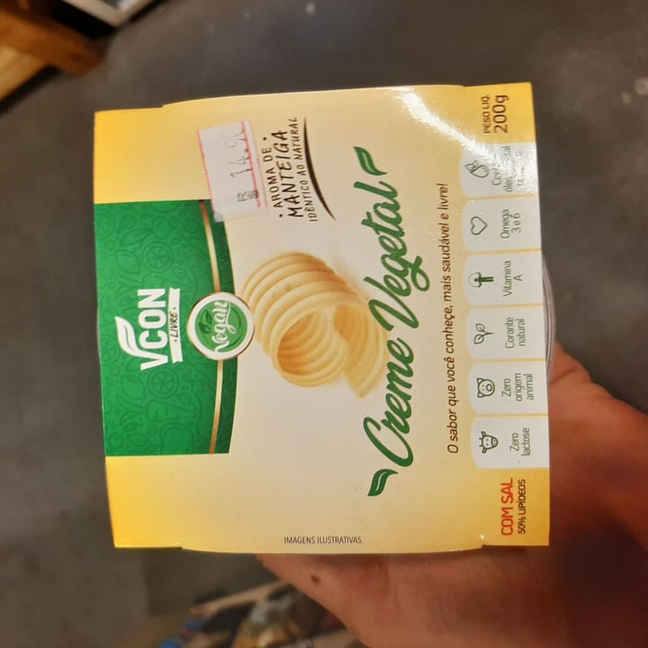 photo of VCON Vcon Creme Vegetal shared by @hugovegaman on  14 Mar 2020 - review