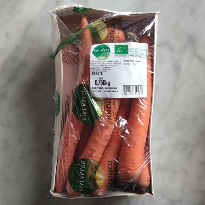 review photo of Vivi Verde Coop Carote biologiche shared by @marilumaria on 13 Sep 2021 - review