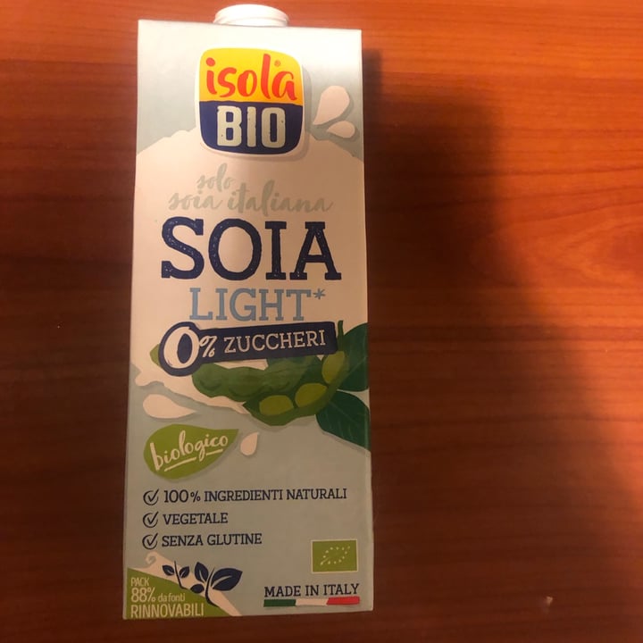 photo of Isolabio Bevanda vegetale di soia zero zuccheri shared by @alicefla on  23 Apr 2021 - review