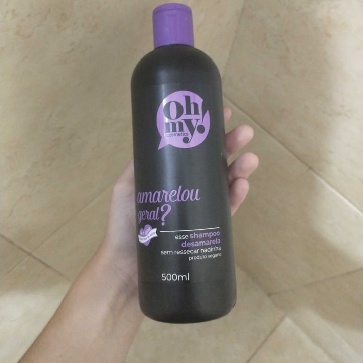 photo of Oh my! Cosmetics shampoo roxo shared by @kittsuni on  28 Jan 2022 - review