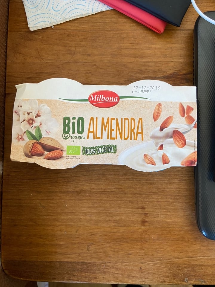 photo of Milbona Bio Organic Almendra shared by @adrianaduartemotta on  26 Nov 2019 - review
