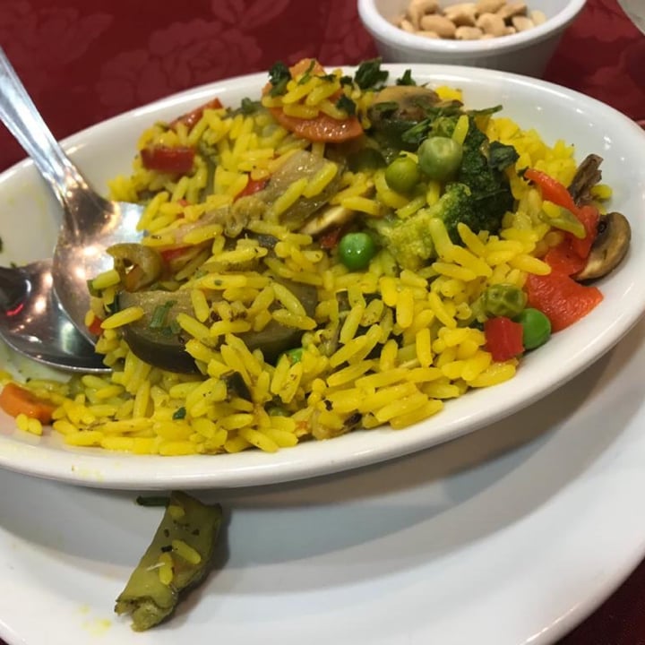 photo of La Placita Paella de vegetales shared by @micaasierra on  14 Mar 2021 - review