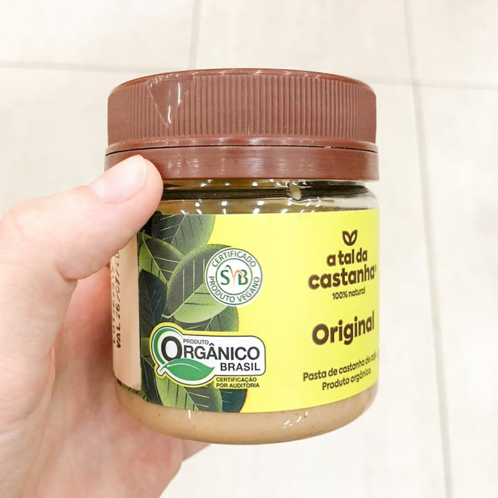 review photo of A Tal da Castanha Pasta de castanha de caju shared by @laraduarts on 22 May 2022 - review