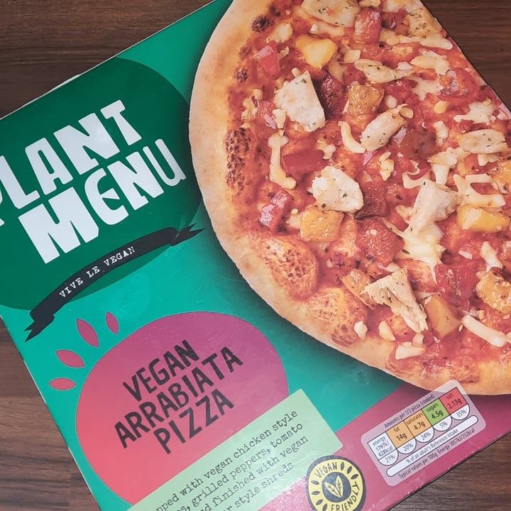 review photo of Plant Menu Arrabiata Pizza shared by @larisaprelicz on 26 Jan 2021 - review