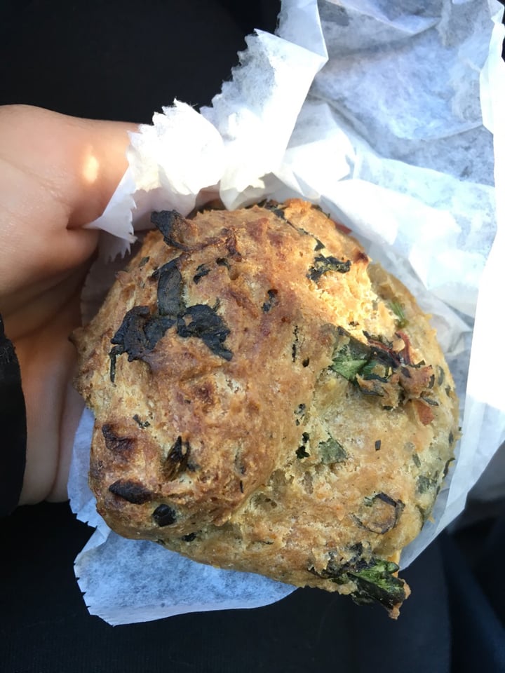 photo of Eureka Compass Vegan Food Apple parsley scone shared by @katiewink on  17 Oct 2018 - review