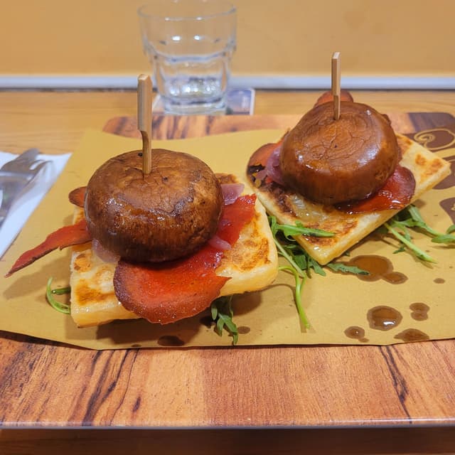 Foto do prato “Panino Super Mario”