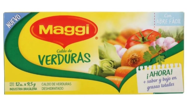 photo of Maggi Caldo de Verduras shared by @brencomepastito on  23 Mar 2020 - review