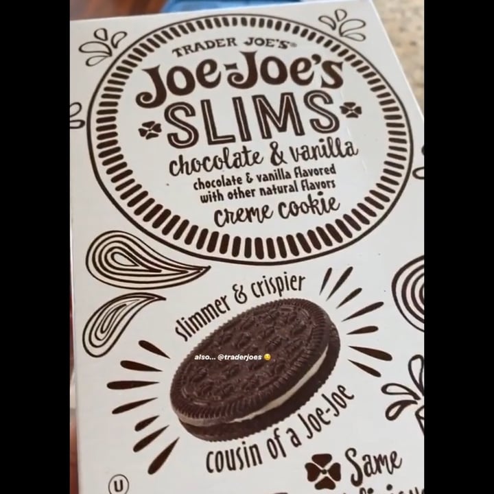 photo of Trader Joe's Trader Joe's Joe-Joe's Slims Chocolate & Vanilla shared by @veganzzz on  05 Jul 2020 - review