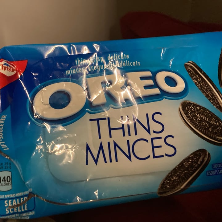 photo of  Mondelēz International Oreo Thins shared by @cuttlefish on  06 Nov 2021 - review