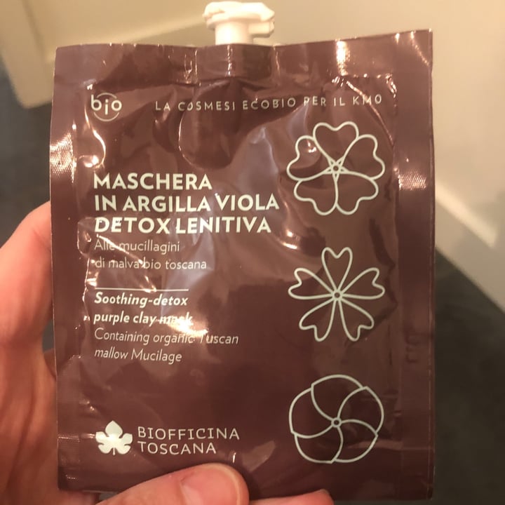 photo of Biofficina Toscana Soothing-detox Purple Clay Mask shared by @cslater26 on  29 Apr 2020 - review