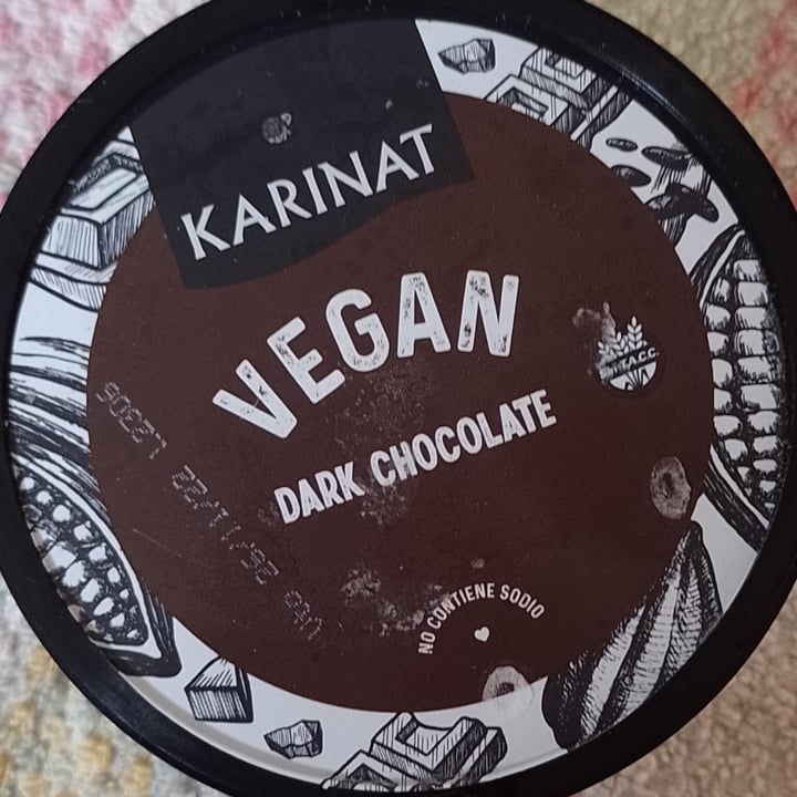 photo of Karinat Helado dark chocolate shared by @floravila on  06 Dec 2021 - review