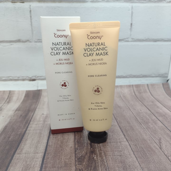 review photo of Coony Korean Beauty Lab Máscara de arcilla volcánica shared by @ailuveg on 19 Apr 2022 - review