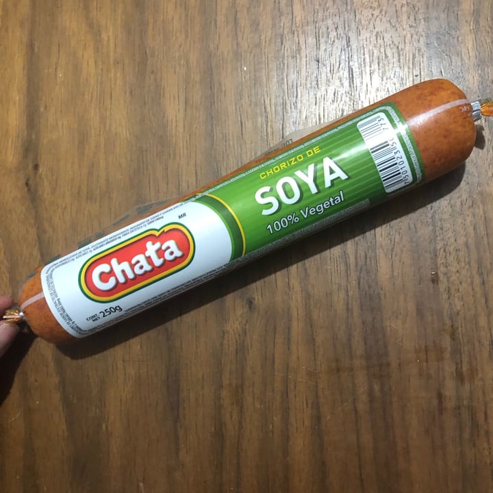 photo of La Chata Chorizo de soya shared by @onearthling on  16 Dec 2020 - review