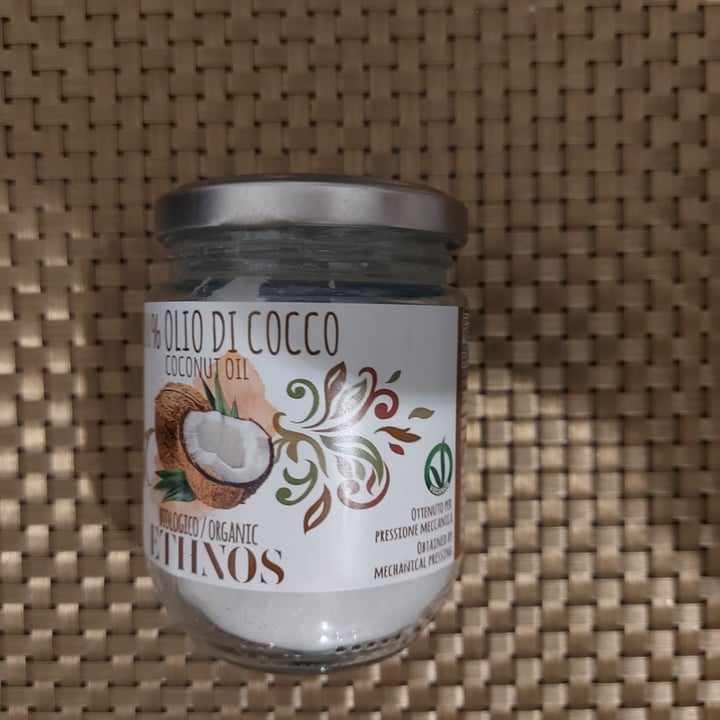 photo of Ethnos Olio di cocco shared by @vickyvegan on  03 Jan 2022 - review