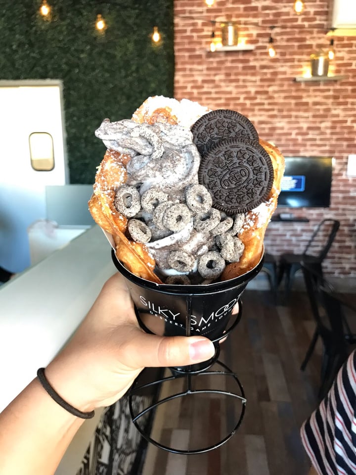 review photo of Silky Smooth Vegan Oreo Ice Cream shared by @lilibee on 01 Jul 2019 - review