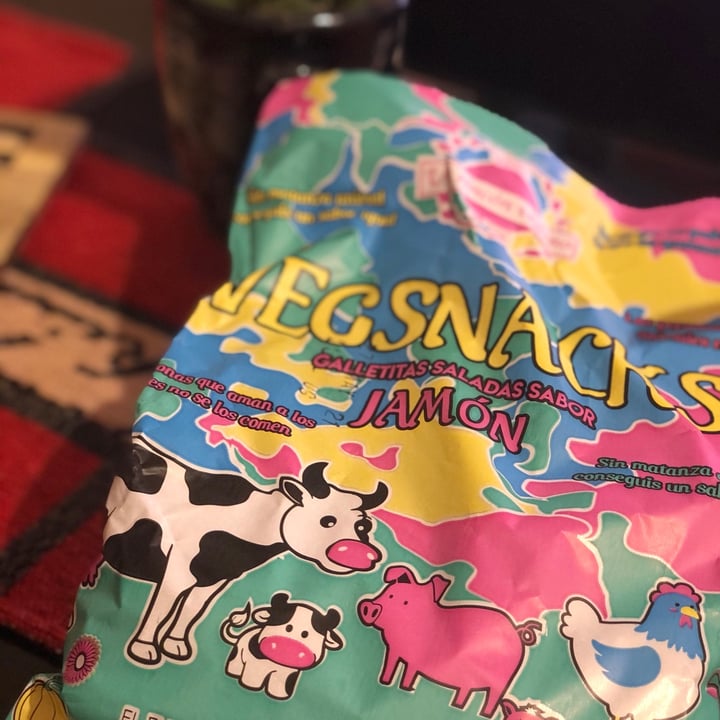 review photo of Un Rincón Vegano Vegsnacks Galletas Saladas sabor Jamon shared by @pauli186 on 09 May 2021 - review