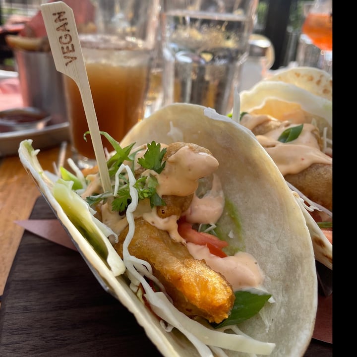 photo of Beertown Public House Oakville Battered "fish" tacos shared by @endofderry on  23 Jun 2021 - review