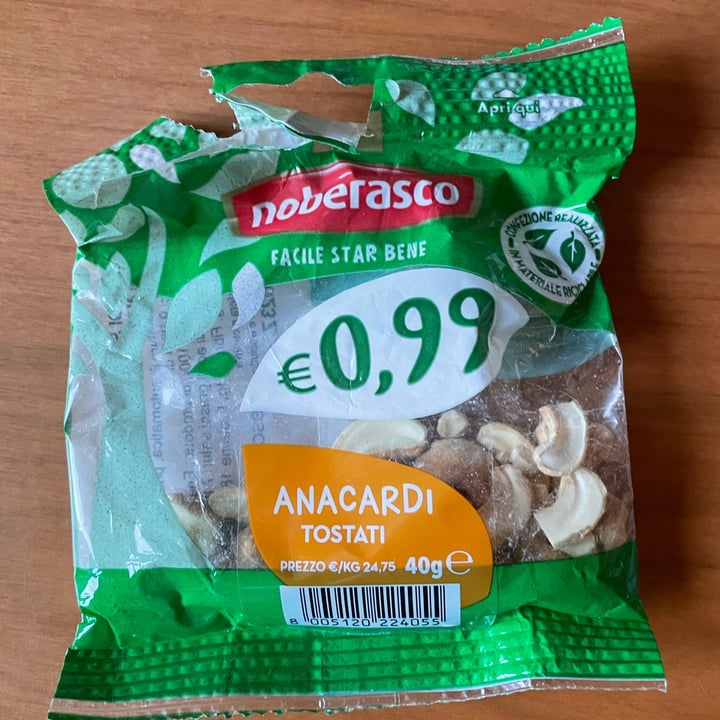 photo of Noberasco Anacardi tostati shared by @ileeem on  05 Aug 2022 - review