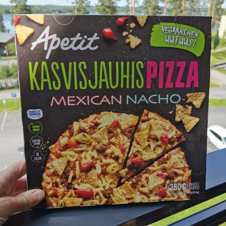 review photo of Apetit Mexican Nacho Kasvisjauhispizza shared by @veganinbayern on 27 Jul 2020 - review