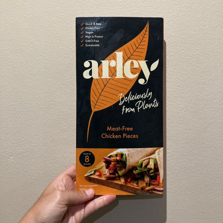 photo of Arley Meat Free Chicken Pieces shared by @taysavage on  15 Oct 2022 - review