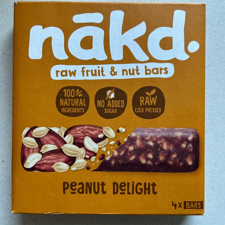 photo of Nākd. Peanut Delight shared by @lacharas on  19 Oct 2022 - review