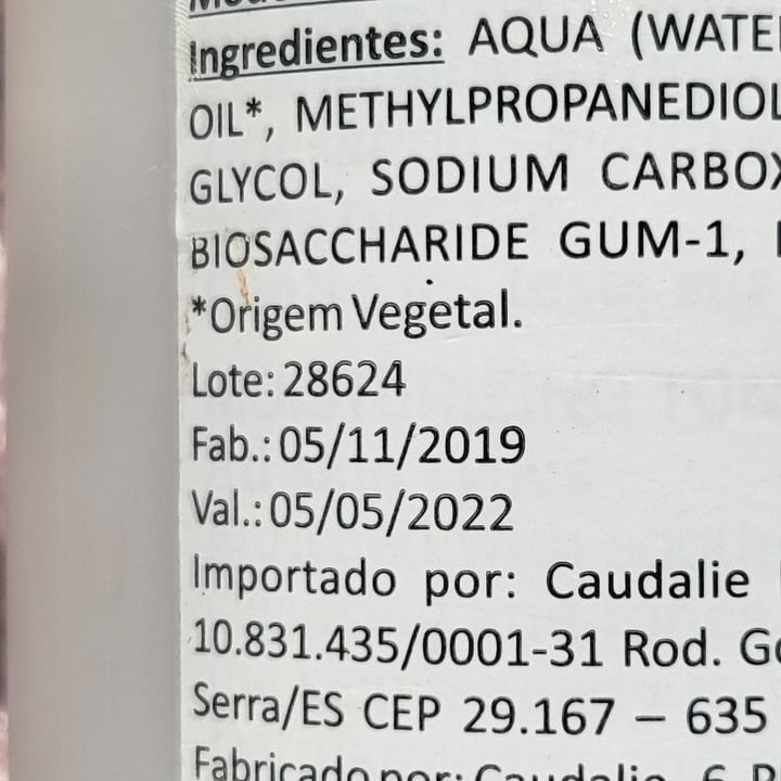 review photo of Caudalíe locion tonique hydratante shared by @aldrummond on 18 Oct 2022 - review
