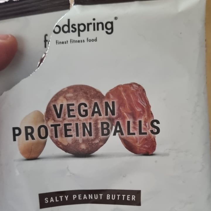 photo of Foodspring Vegan protein balls shared by @ugomau on  31 Aug 2022 - review