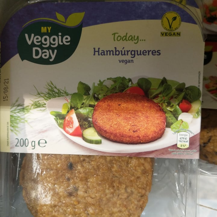 photo of My veggie day Hambúrgueres shared by @thehummingvegan on  05 Aug 2021 - review