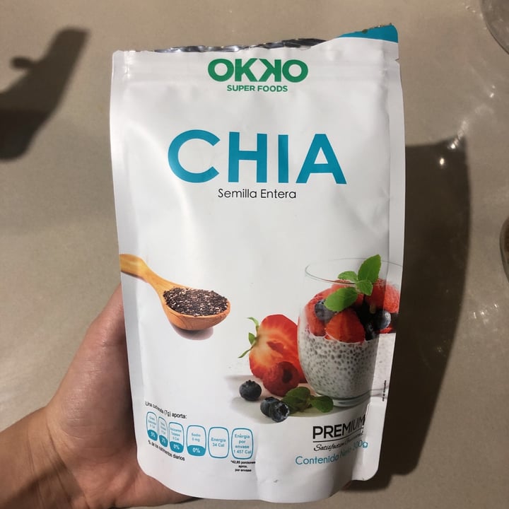 review photo of Okko Super Foods Chia shared by @violeescudero on 26 Mar 2021 - review
