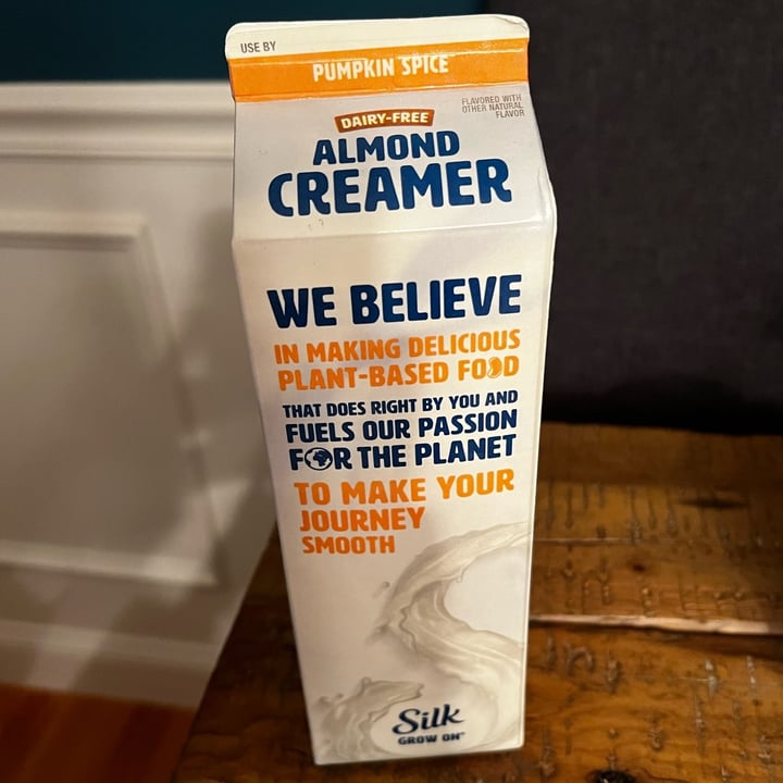 photo of Silk Pumpkin Spice Almond Creamer shared by @whitneys6 on  01 Nov 2022 - review