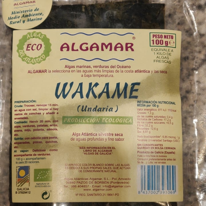 photo of Algamar Wakame Undaria shared by @joxi on  09 Mar 2021 - review