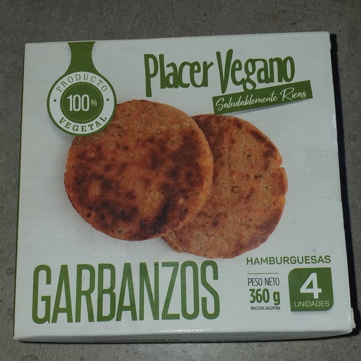 photo of Placer vegano Hamburguesas de Garbanzos shared by @maramassone on  31 Oct 2021 - review