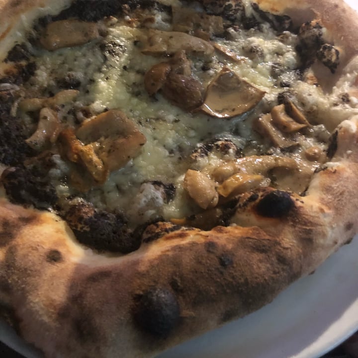 photo of Mister Pizza Pizza Ai Funghi Porcini Vegan shared by @mau-vegan on  02 Jul 2022 - review