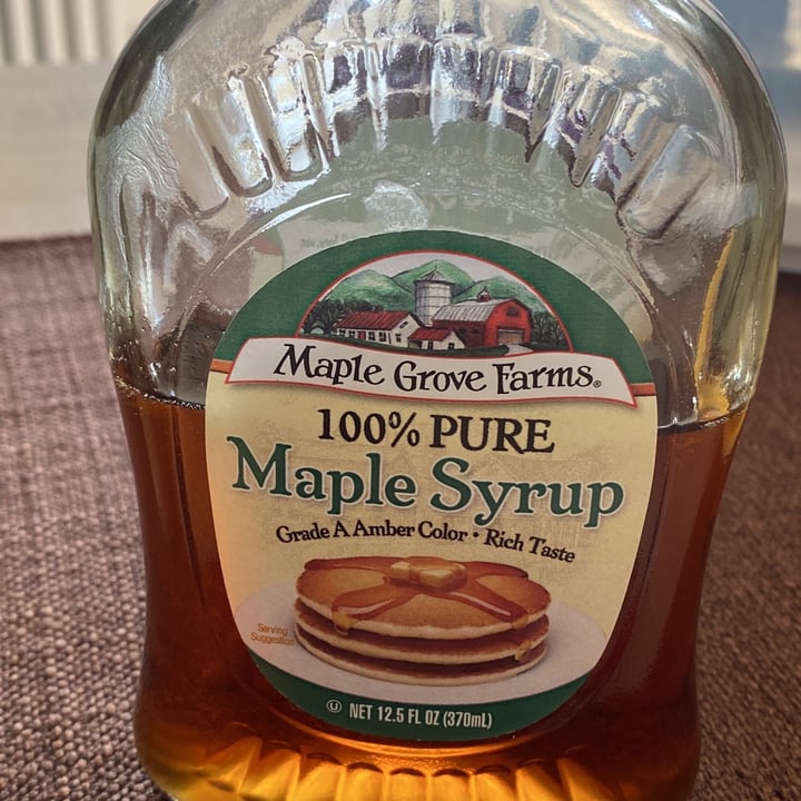 photo of Maple Grove Farms 100% Pure Maple Syrup shared by @andrebullo on  20 Mar 2022 - review