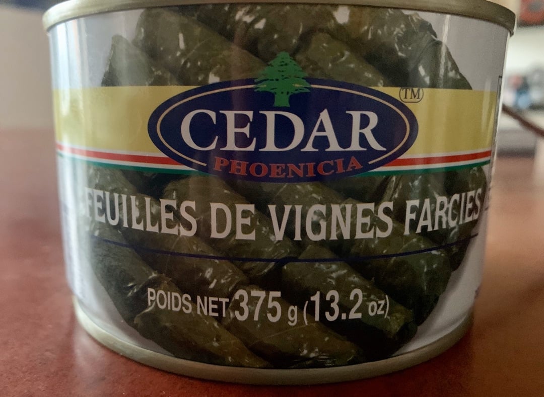 Cedar Phoenicia Feuilles de vignes farcies Reviews | abillion