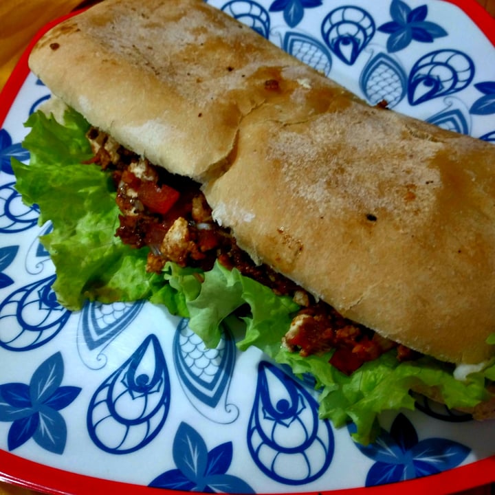 photo of Mercy vegan food Sandwich De Tofu BBQ shared by @suesar on  05 May 2022 - review