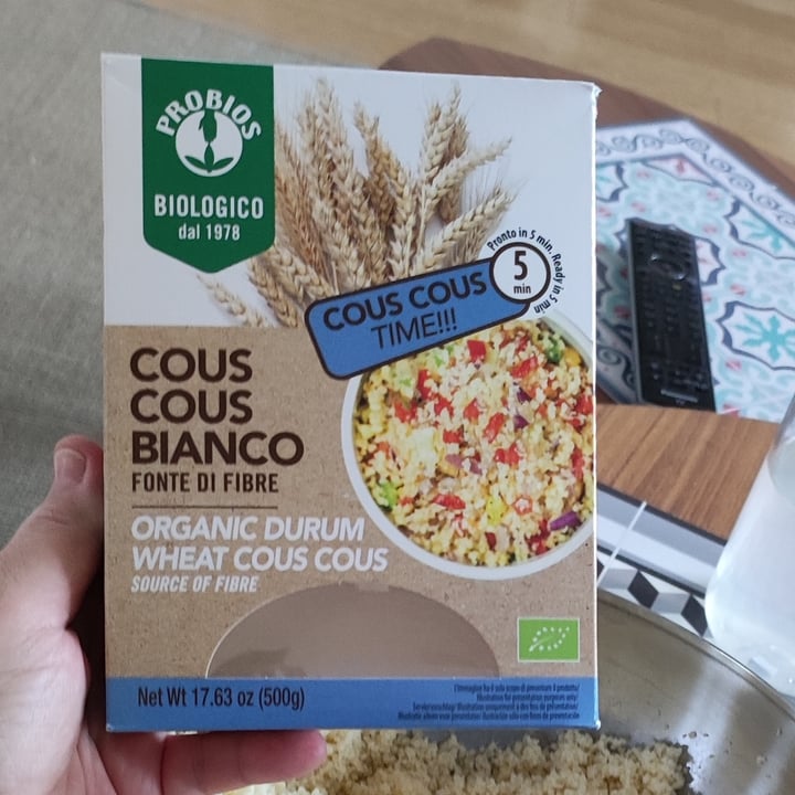 review photo of Probios COUS COUS BIANCO shared by @mocadema on 14 Jun 2022 - review