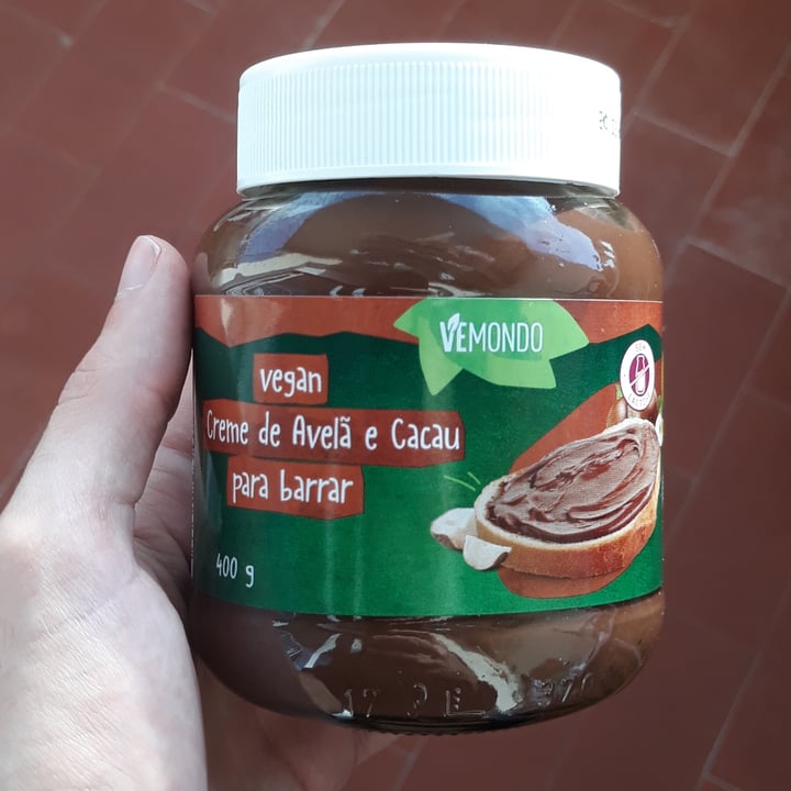 photo of Vemondo Vegan Creme De Avelã E Cacau Para Barrart shared by @bernardorebelo on  12 Jan 2022 - review