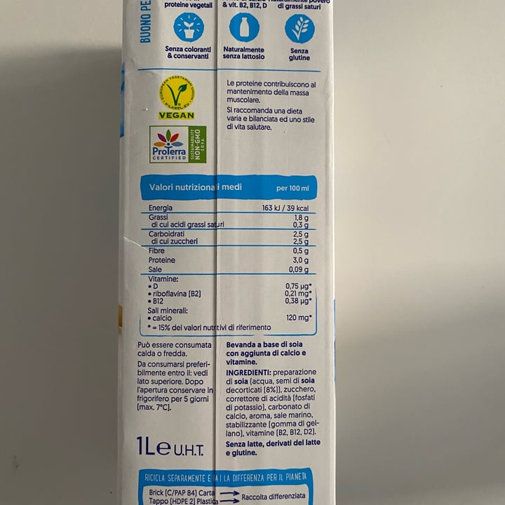 photo of Alpro 100% vegetale soia ricco in proteine shared by @ela91 on  03 Sep 2022 - review