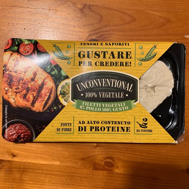 photo of Unconventional Filetti Vegetali 0% Pollo 100% Gusto - Plant Based Fillet shared by @iav on  11 Dec 2021 - review