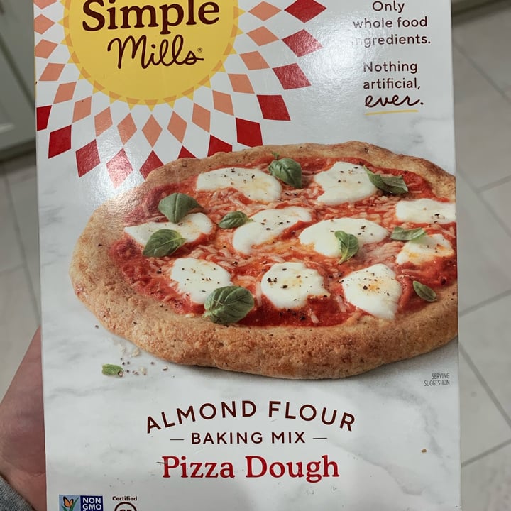 photo of Simple Mills Gluten Free Pizza Dough Mix shared by @andreadal on  29 Jan 2022 - review